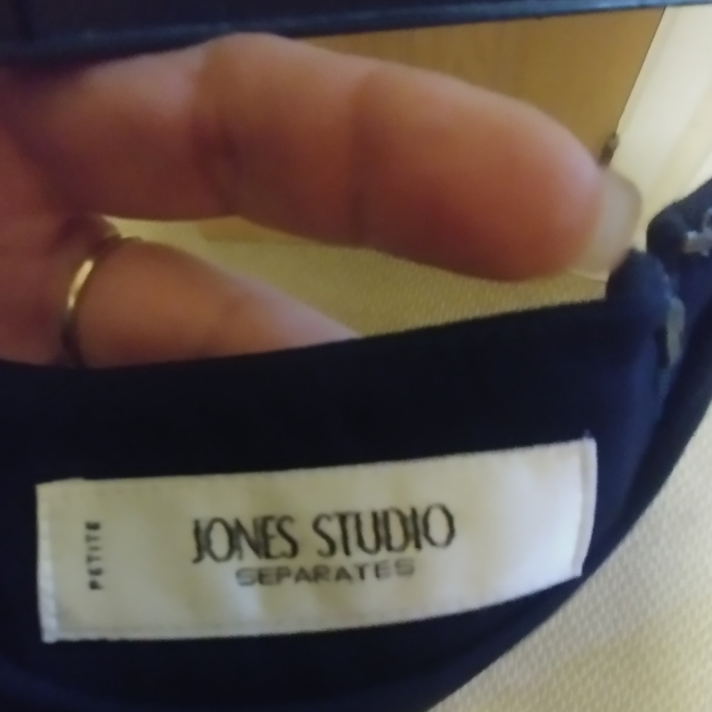 Jones NY Suit Separates Navy Skirt Sz 8P - Picture 4 of 5